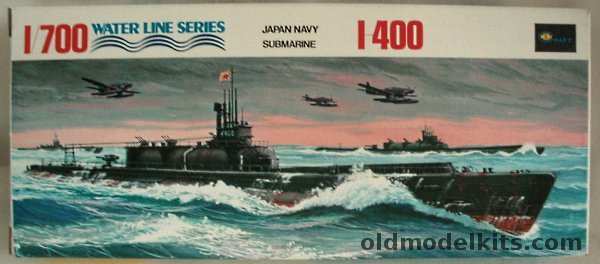 Minicraft 1/700 IJN Submarine I-400, B-37-100 plastic model kit